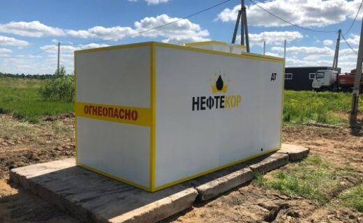 Мобильный топливный модуль для дизельного топлива